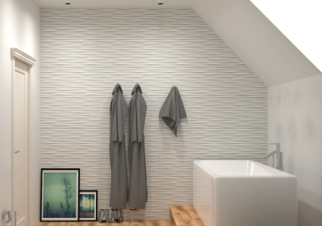 Дизайн ванной комнаты Atlas Concorde 3D Wall