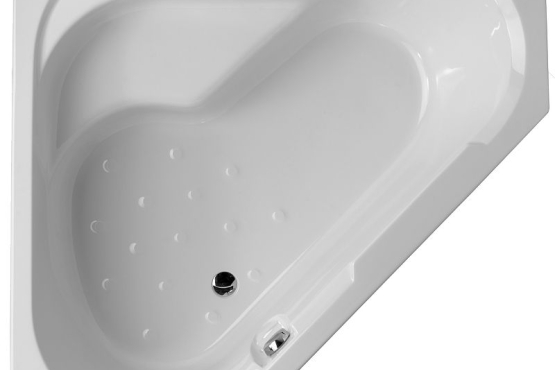 JD ванна акриловая угловая E6222RU-00 Bain Douche 145x145 левая+слив-перелив Ravak+каркас Панель в подарок