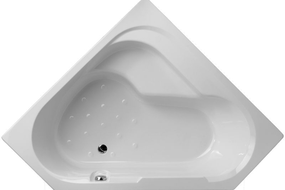 JD ванна акриловая угловая E6222RU-00 Bain Douche 145x145 левая+слив-перелив Ravak+каркас Панель в подарок