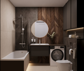 Проект ванной комнаты Porcelanosa / Italon