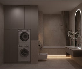 Проект душевой комнаты Porcelanosa Terra