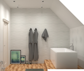 Дизайн ванной комнаты Atlas Concorde 3D Wall